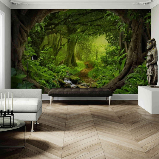 Nature Wall Mural Wallpaper - Tropical Jungles