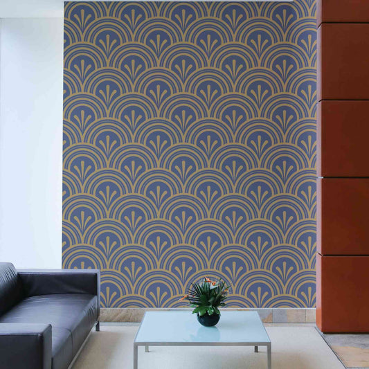 Removable Luxury Wallpaper for easy and temporary home transformation.