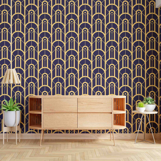 Rich removable wallpaper for accent walls, adding depth and style to your space.